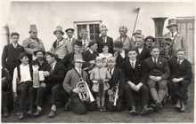 Fasching 1928 - Lichter�ffnungsfeier in Wang