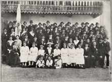 Fahnenweihe Kriegerverein Volkmannsdorf 12. Mai 1921
