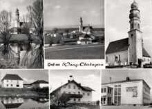 Postkarte Gru� aus Wang - Oberbayern