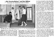 KGV Theater 1960  „Die Vereinsfahne“
