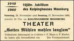 MZ November 1960, Ank�ndigung Gottes M�hlen mahlen langsam