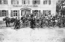 Ankunft von 3 neuen Glocken am 31. Mai 1911