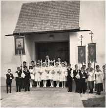 Volkmannsdorf, Kommunionklasse 1961