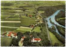 Postkarte Schlo� Isareck und Volkmannsdorf