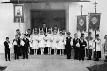 Volkmannsdorf, Kommunionklasse 1961
