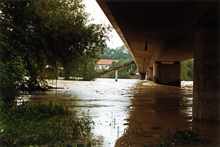 Volkmannsdorf, Hochwasser Juni 1996
