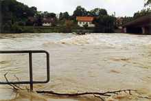 Volkmannsdorf, Hochwasser Juni 1996