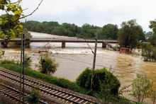 Volkmannsdorf, Hochwasser Juni 1996