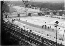 Volkmannsdorf 1961, Isar und Amper sind zugefroren