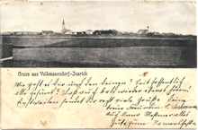Gru� aus Volkmannsdorf - Isarick, Postkarte um 1904