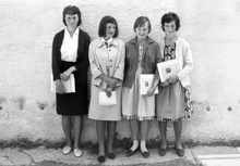 Volksschule Volkmannsdorf, M�dchen Entlass-Jahrgang 1965