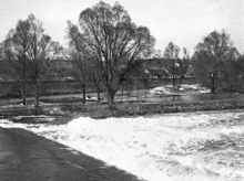 Blick von der alten Br�cke, Volkmannsdorf, um 1940