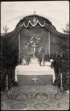 8. Mai 1921 Feldaltar im Sclo�hof zu Isareck