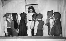 1959, Schul-Theater-Auff�hrung des M�rchenspiels Schneewittchen