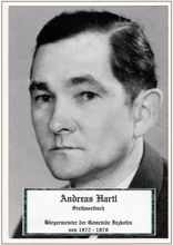 Andreas Hartl, BM der Gemeinde Inzkofen von 1972-1978