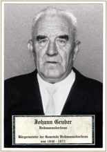 Johann Gruber, BM der Gemeinde Volkmannsdorferau von 1948-1972