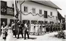1958 Fahnenweihe Sch�tzenverein Wang