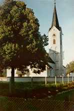 Pfarrkirche Volkmannsdorf Sommer 1960