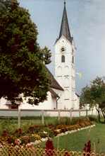 Pfarrkirche Volkmannsdorf Sommer 1960
