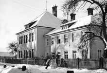 Schule Volkmannsdorf im Winter