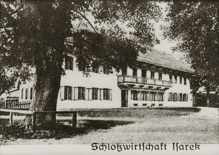Schlo�wirtschaft Isareck, Postkarte um 1930