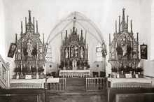 1950 - Kirche Wang, Blick zum Altar