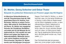 Dr. Muhler, Georg Sollacher und Oskar Thaler - Widerstand von Priestern gegen das NS-Regime