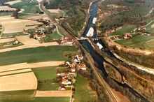 Luftaufnahme 1978, Blick nach Volkmannsdorf