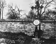 Gedenkkreuz Todesm�rsche 1945