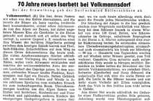 FS Tagblatt 1964, 70 Jahre neues Isarbett bei Volkmannsdorf