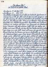 Kolping Chronikbuchauszug vom 19./20. April 1958