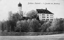 Schloss Isareck - � Stunden von Moosburg, Postkarte 1910