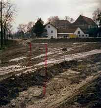 Baustelle Zufahrt zur Brücke Volkmannsdorf, 1987