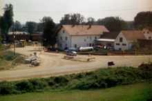 Baustelle Zufahrt zur Brücke Volkmannsdorf, 1987