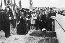 Fahnenweihe der FFW Wang am 12.�Juni�1960