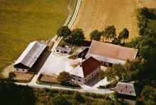 Volkmannsdorf, Ligeder-Hof, Luftaufnahme 1977