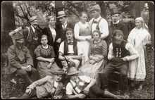 Theater beim Wiesheu Wirt in Mauern, Mitte der 1920er