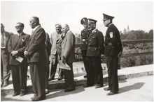 1955 - Einweihung der neuen Br�cke