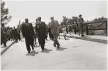 1955 - Einweihung der neuen Br�cke