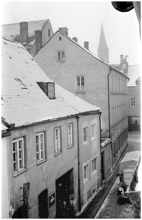 Moosburg, Blick ins Fingerg�sschen, 1954
