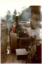 Pflügen mit der Dampfmaschine, 20. - 22. Juli 1984