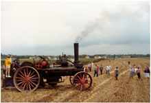 Pflügen mit der Dampfmaschine, 20. - 22. Juli 1984