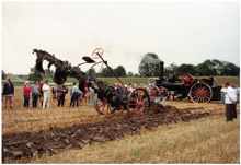 Pflügen mit der Dampfmaschine, 20. - 22. Juli 1984
