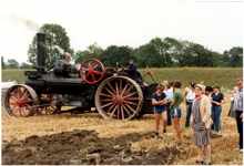 Pflügen mit der Dampfmaschine, 20. - 22. Juli 1984