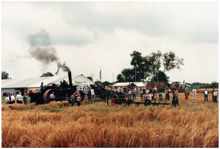 Pflügen mit der Dampfmaschine, 20. - 22. Juli 1984