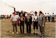 Pflügen mit der Dampfmaschine, 20. - 22. Juli 1984