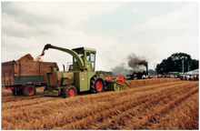 Pflügen mit der Dampfmaschine, 20. - 22. Juli 1984