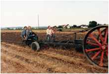 Pflügen mit der Dampfmaschine, 20. - 22. Juli 1984