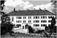 Schlo� Isareck, Ausschnitt Postkarte 1955