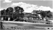 Volkmannsdorf, Isar-Amper Br�cke, Ausschnitt Postkarte 1955